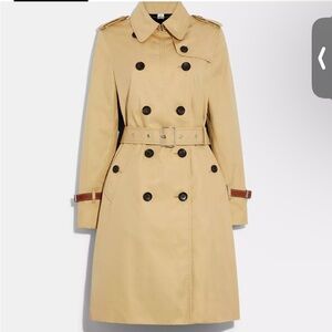 Coach trench coat